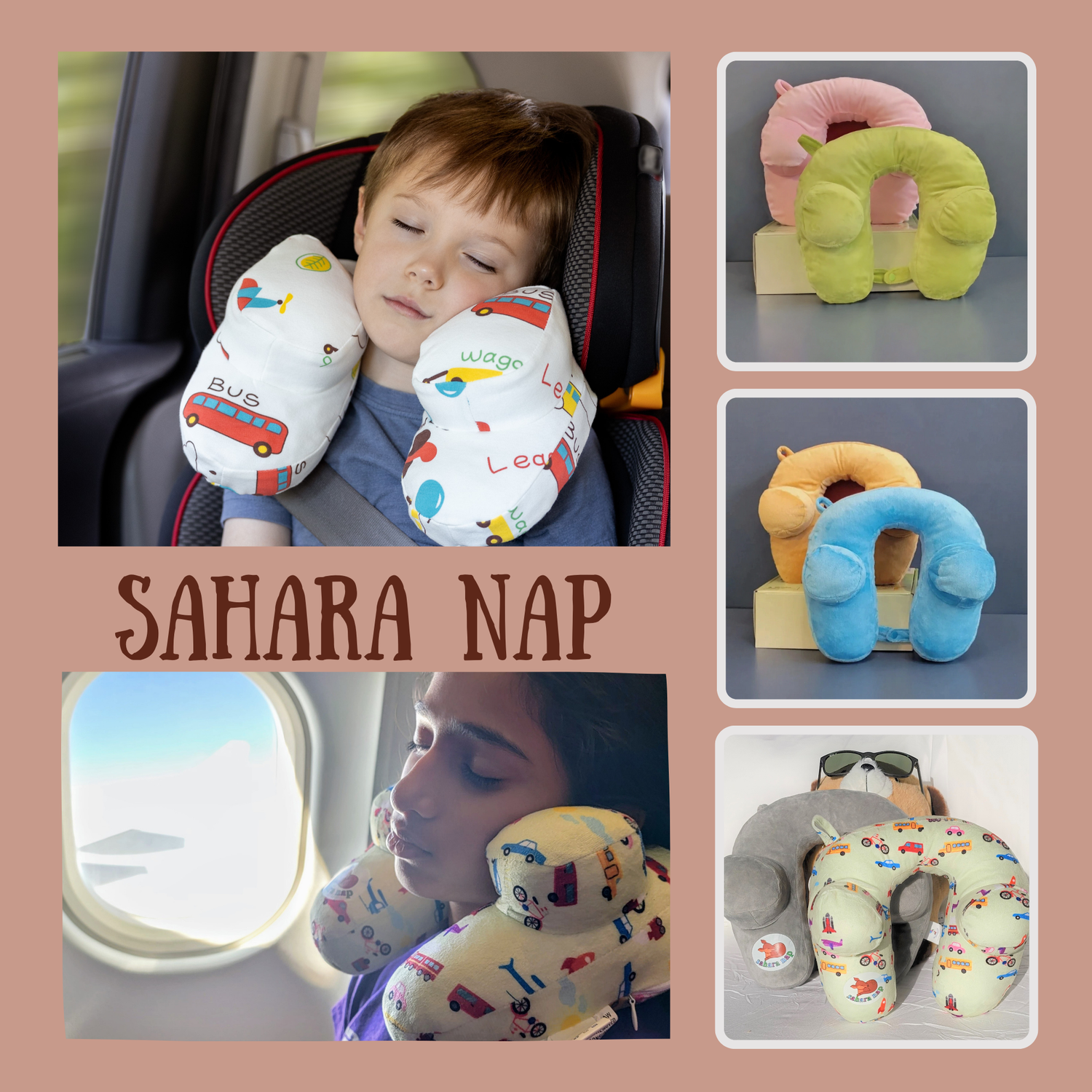 Sahara Nap Travel Neck Pillow