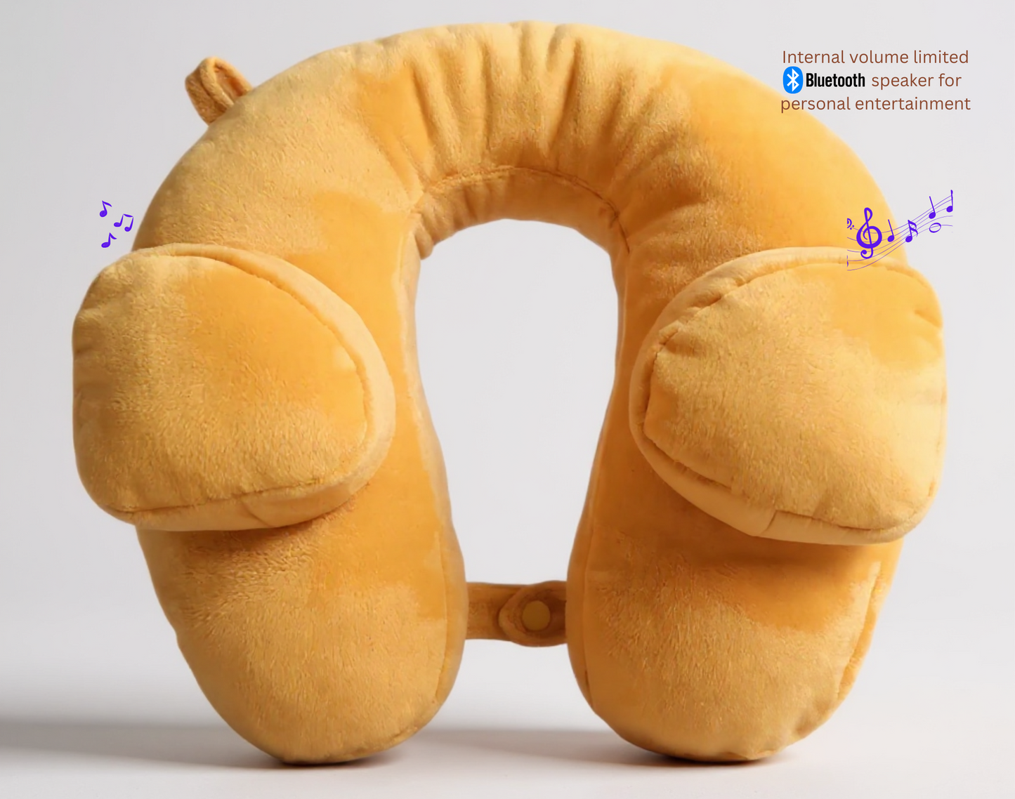 Bluetooth Travel Neck Pillow for Kids