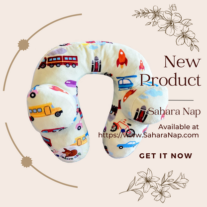 Sahara Nap Travel Neck Pillow for children