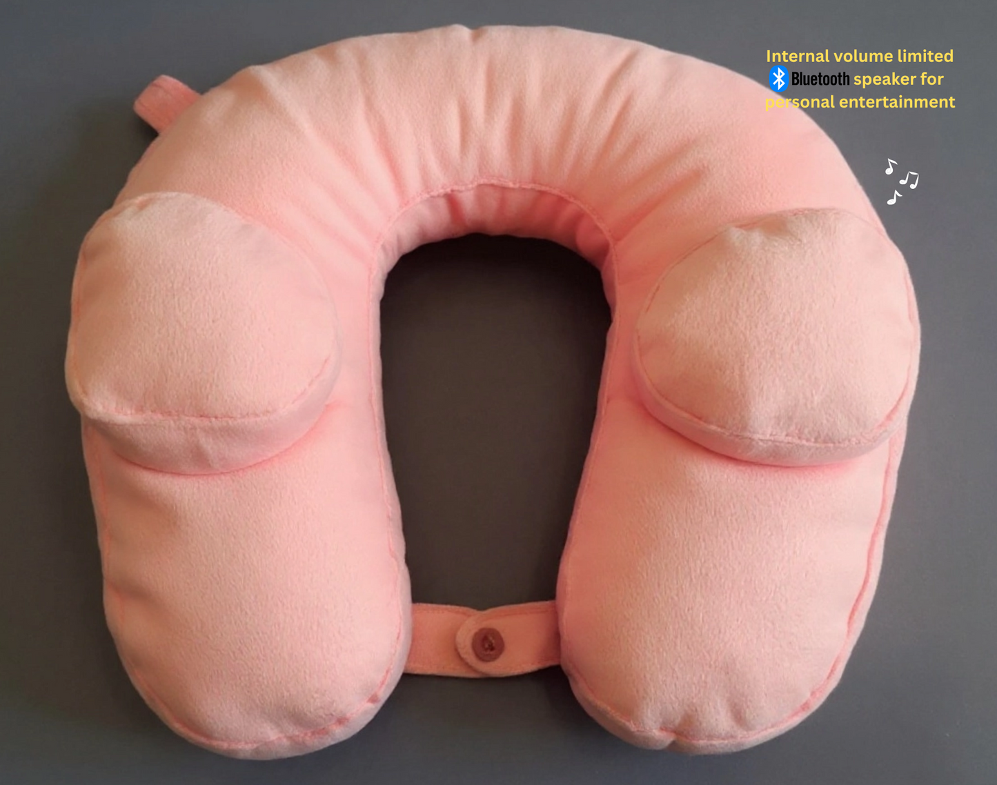 Bluetooth Travel Neck Pillow for Kids