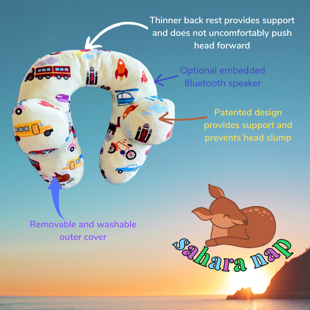 Sahara Nap Travel Neck Pillow for children