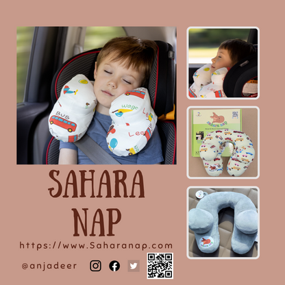 Sahara Nap Travel Neck Pillow for children